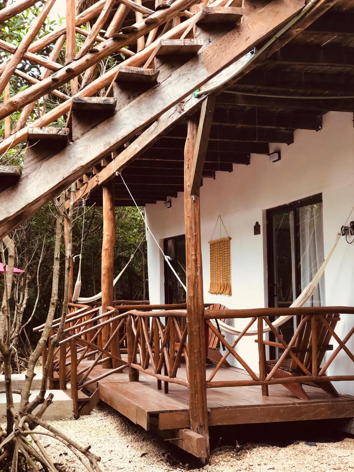 Cabanas Tulum - Aldea Mangle & Cenote Exteriör bild